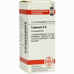 Tabacum D6 Globuli 10 g - ab 7,08 €