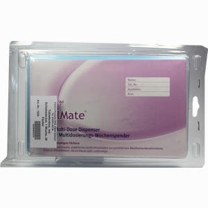 Tablettenbox 1 Woche 28 Fächer Schiebedeckel 1 Stück - ab 10,63 €