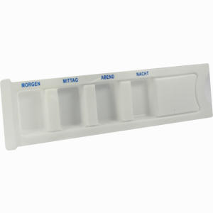 Tablettendispenser 4 Fächer 1 Stück - ab 0,00 €