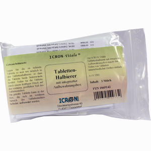 Tablettenhalbierer mit Box Icron Vitala 1 Stück - ab 2,61 €