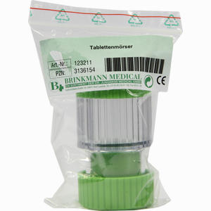 Tablettenmörser Brinkmann Medical ein Unternehmen der Dr. Junghans Medical GmbH 1 Stück - ab 3,49 &euro;