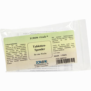 Tablettenspender Icron Vitala 1 Stück - ab 2,42 €