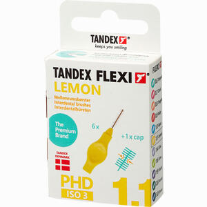 Tandex Flexi Lemon Phd 1.1/iso 3 Zahnbürste 6 x 1 Stück - ab 3,60 €