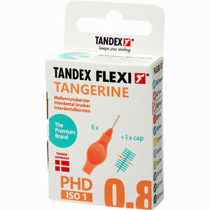 Tandex Flexi Tangerine Phd 0.8/iso 1 Zahnbürste 6 x 1 Stück - ab 3,49 €