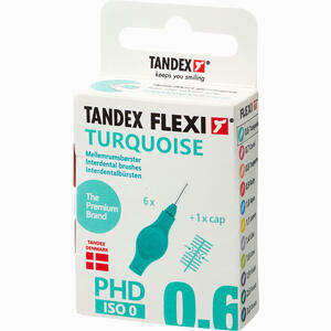 Tandex Flexi Turquoise Phd 0.6/iso 0 Zahnbürste 6 x 1 Stück - ab 3,69 €