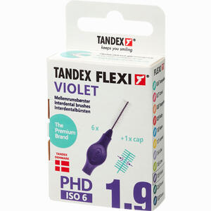 Tandex Flexi Violet Phd 1.9/iso 6 Zahnbürste 6 x 1 Stück - ab 3,93 €