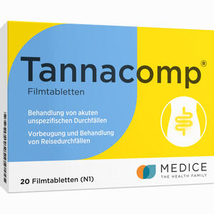 Abbildung von Tannacomp Filmtabletten 20 Stück