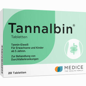 Tannalbin Tabletten 20 Stück - ab 6,72 €