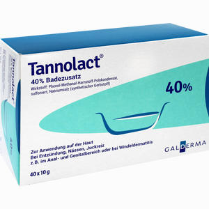 Tannolact Badezusatz 40 x 10 g - ab 29,59 €