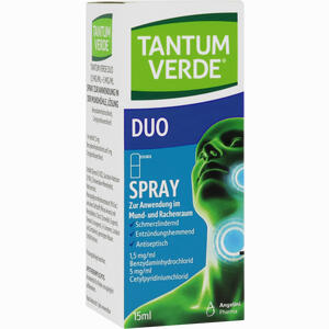 Tantum Verde Duo 1.5mg/ml+5mg/ml Mundhöhle Lsg  15 ml - ab 7,28 €