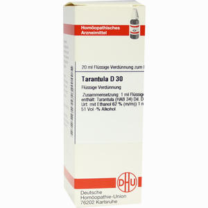 Tarantula D30 Dilution 20 ml - ab 0,00 &euro;