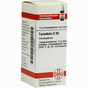 Tarantula D30 Globuli 10 g - ab 8,52 €