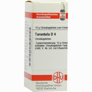 Tarantula D4 Globuli 10 g - ab 0,00 &euro;