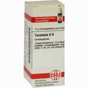 Tarantula D6 Globuli 10 g - ab 7,39 €