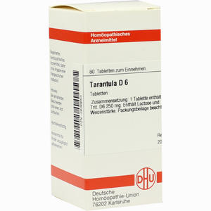 Tarantula D6 Tabletten 80 Stück - ab 8,49 €