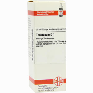 Taraxacum D 1 Dilution 20 ml - ab 8,99 €