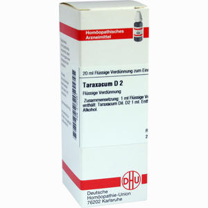 Taraxacum D2 Dilution 20 ml - ab 9,08 €