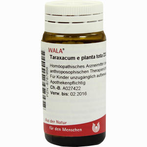 Taraxacum E Plant Tota D3 Globuli 20 g - ab 8,06 €