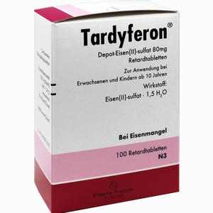Tardyferon Retardtabletten 100 Stück - ab 23,35 €