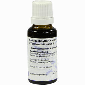 Tartarus Emet D4 Dilution 20 ml - ab 0,00 €