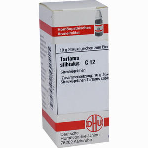Tartarus Stibiatus C12 Globuli 10 g - ab 7,66 €