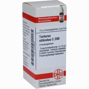 Tartarus Stibiatus C200 Globuli 10 g - ab 13,25 €