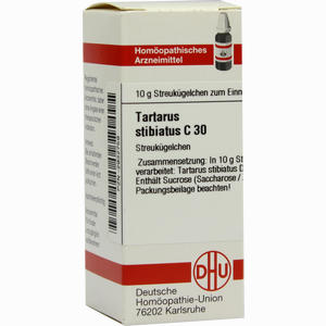 Tartarus Stibiatus C30 Globuli 10 g - ab 6,34 €