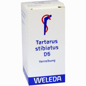 Tartarus Stibiatus D6 Trituration 20 g - ab 21,73 €