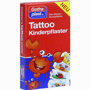 Tattoo Kinderpflaster 25x57mm  8 Stück - ab 3,39 €