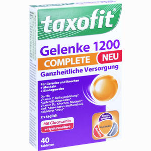 Taxofit Gelenke 1200 Complete Tabletten  40 Stück - ab 0,00 €