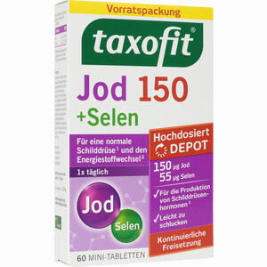 Taxofit Jod Depot Tabl  60 Stück - ab 0,00 &euro;