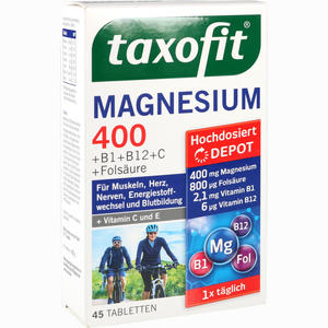 Taxofit Magnesium 400 Tabletten  45 Stück - ab 0,00 &euro;