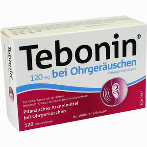 Tebonin 120 Mg bei Ohrgeräuschen Filmtabletten 120 Stück - ab 0,00 &euro;