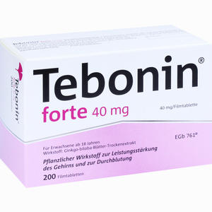 Tebonin Forte 40 Mg Filmtabletten  200 Stück