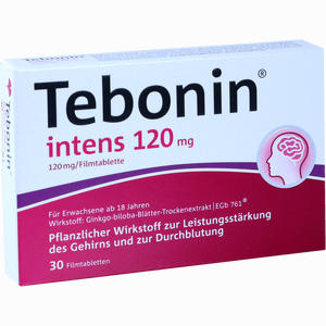 Tebonin Intens 120mg Filmtabletten 30 Stück - ab 19,30 €