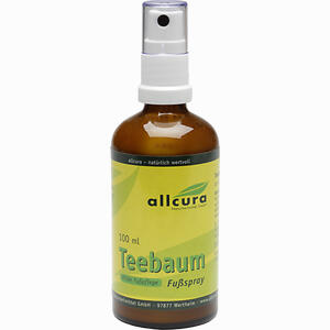 Teebaum- Fußspray  allcura Naturheilmittel GmbH 100 ml - ab 11,13 €