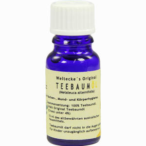 Teebaum Öl  Weltecke Alexander  Arzneimittel 10 ml - ab 3,93 €