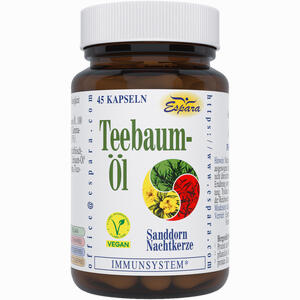 Teebaumöl Kapseln 45 Stück - ab 14,53 €