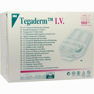 Tegaderm 3m 1633 7. 0x8. 5cm Transparent Verband 100 Stück - ab 31,90 €