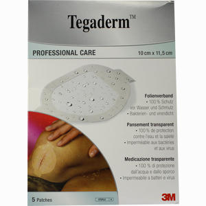Tegaderm 3m Film 10.0cmx11.5cm Oval Pflaster 5 Stück - ab 22,87 €