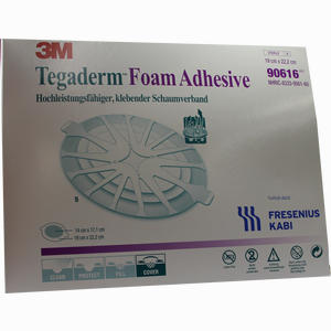 Tegaderm Foam Adhesive Fk 19.0x22.2cm Oval Verband 5 Stück - ab 174,35 €