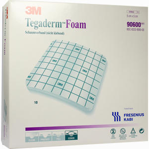 Tegaderm Foam Fk 5x5cm Verband 10 Stück - ab 95,39 &euro;
