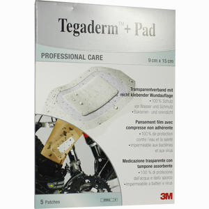 Tegaderm Plus Pad 3m 9.0cmx15.0cm Pflaster 5 Stück - ab 13,33 €