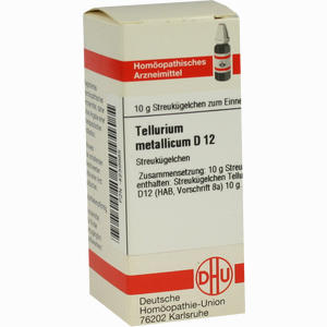 Tellurium Metallicum D12 Globuli 10 g - ab 8,09 €