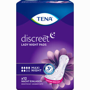 Tena Lady Discreet Maxi Night 6 x 12 Stück - ab 30,49 €