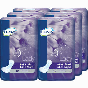 Tena Lady Maxi Night 6 x 12 Stück - ab 47,28 &euro;