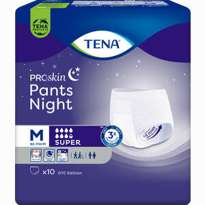 Tena Pants Night Super M 4 x 10 Stück - ab 46,99 €