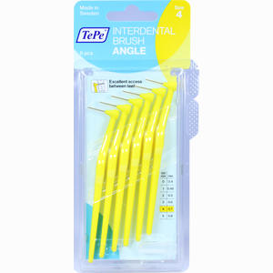 Tepe Angle Interdentalbürste Gelb 0.7 Zahnbürste 6 Stück - ab 3,00 €