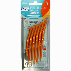 Tepe Angle Interdentalbürste Orange 0.45 Zahnbürste 6 Stück - ab 3,64 €