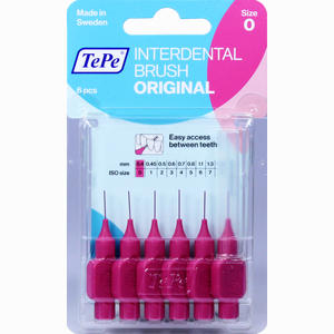 Tepe Id Bürste Pink 0.4mm Zahnbürste 6 Stück - ab 3,04 €